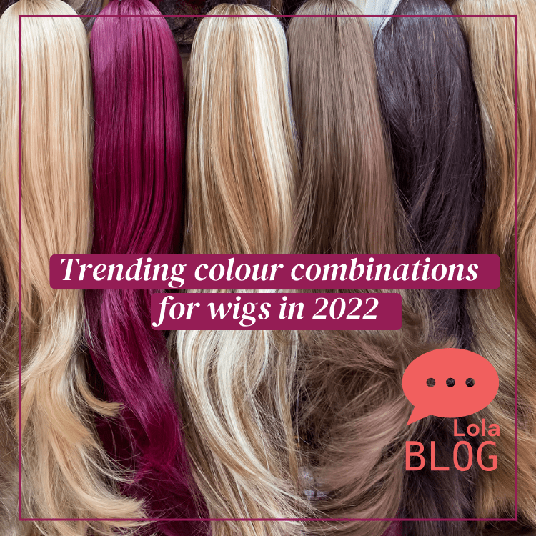 Trending colour combinations for wigs in 2022