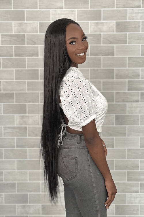 Lace wig synthetic hair hotsell